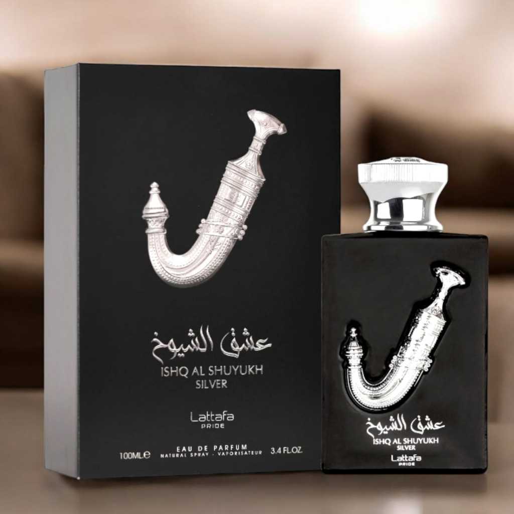 Pride Ishq Al Shuyukh Silver by Lattafa for Unisex 100ML EDP Spray